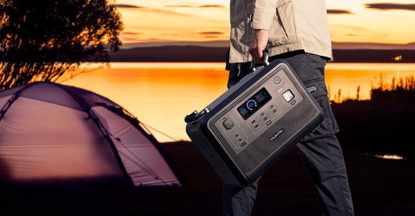 oukitel p2001 portable power station for camping