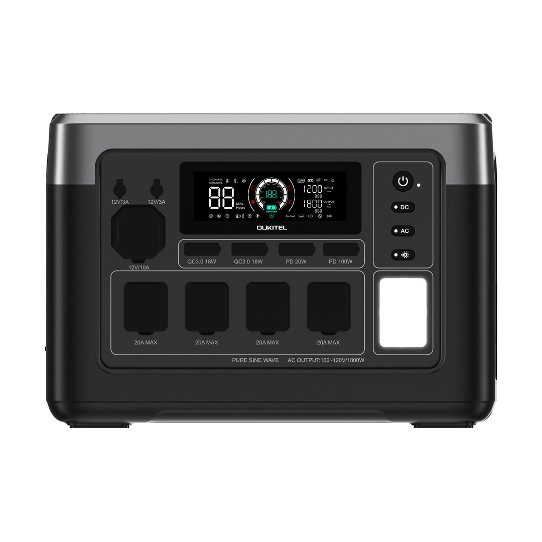 ♥新品 OUKITEL ポータブル電源 625000mAh MAX4000ｗ OUKITEL ポータブル電源BP2000Pro – JP OUKITEL