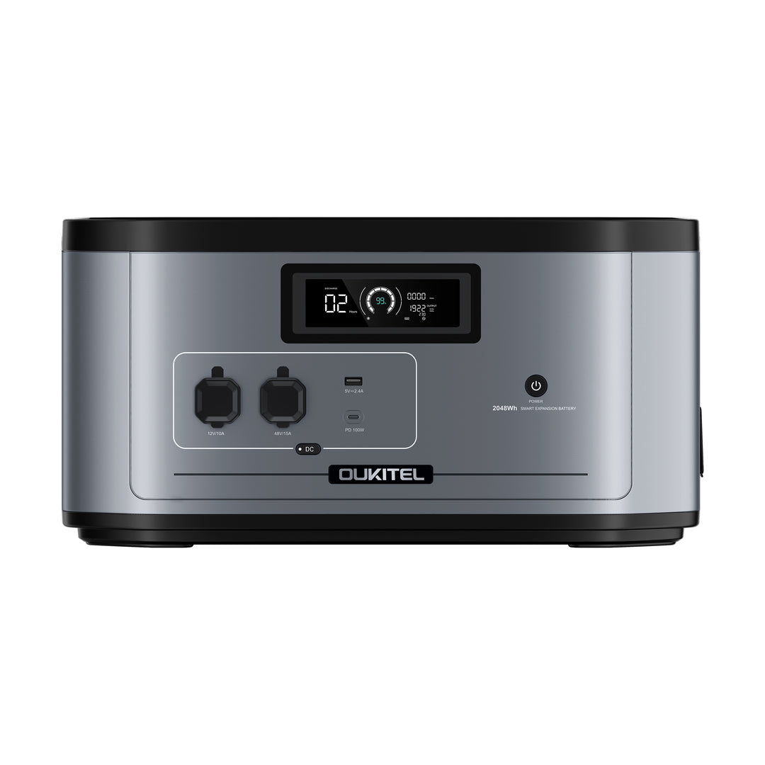 防災グッズOUKITEL B2000 ポータブル電源 拡張バッテリー2048Wh 20231229-174650_1080x.jpg?v=