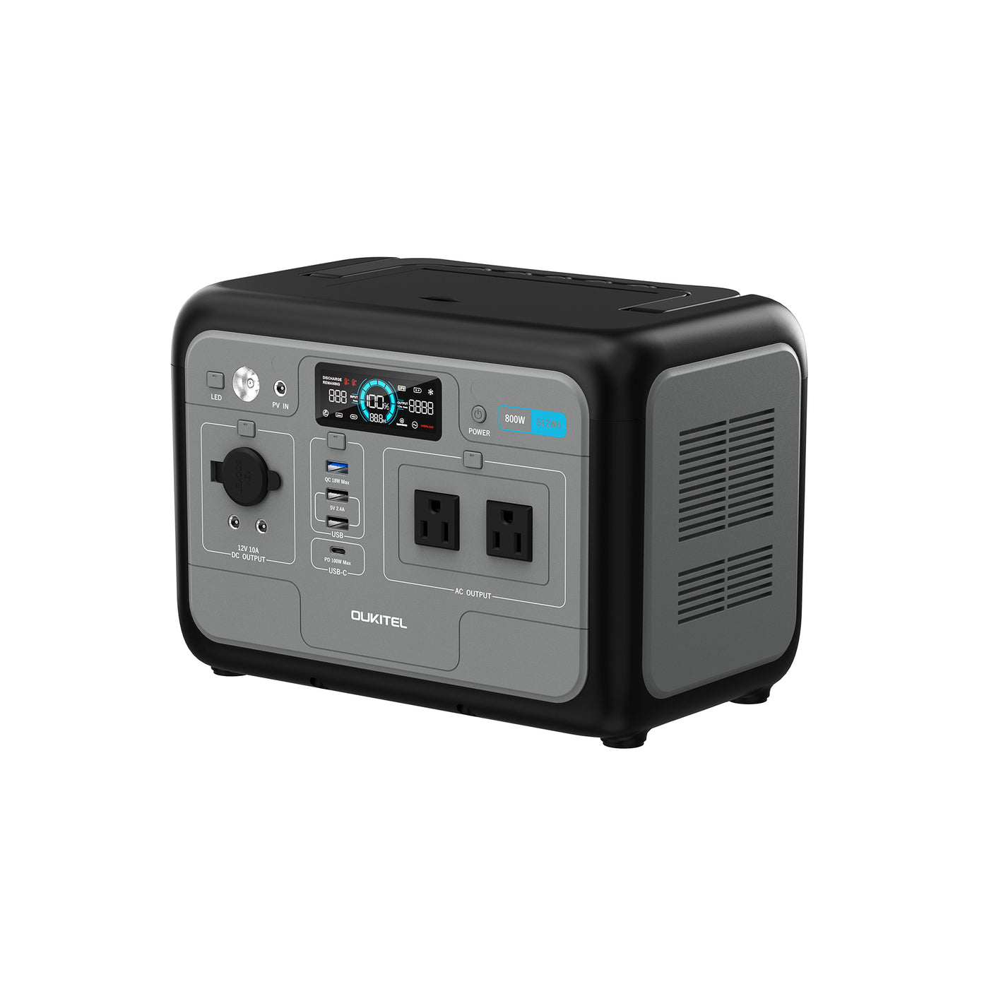 OUKITEL P800 Portable Power Station 800W | 512Wh