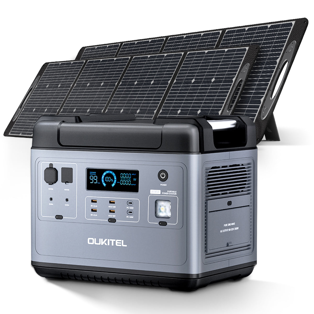 OUKITEL P2001 Solar Powered Generator 
